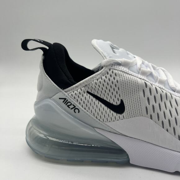 NIke Air Max 270 White Black AH8050 100 Mens Size 10.5 NEW Running Sneakers main image 7